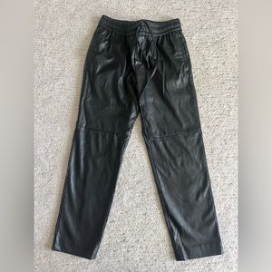 Leather pants